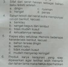 We did not find results for: 4 3 Sifat Dari Serat Hewan Sebagai Bahanbaku Tekstil Adalah A Dinginc Nyamanb Hangatd Brainly Co Id