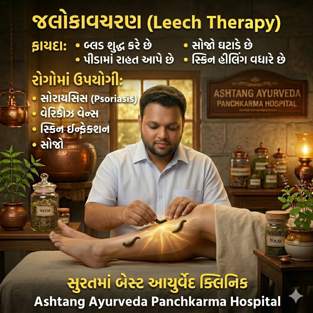 Raktamokshan (રક્તમોક્ષણ) જલૌકાવચરણ (Leech Therapy) product image