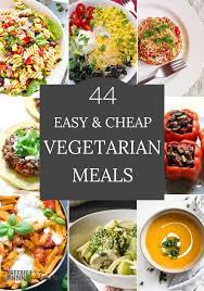 Do You Need New Cheap Vegetarian Meals Easy As One Two Three You Can Whip Up Many Of These Cheap Vegetarian Meals Vegetarian Recipes Easy Vegetarian Dinners