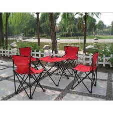 4 Chairs 1 Table Outdoor Ultralight Portable Folding Tables And Chairs Fishing Chair Camping L Outdoor Table Settings Outdoor Folding Table Table And Chairs