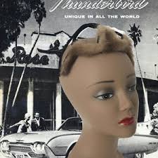 Black Velvet and Ermine Hat