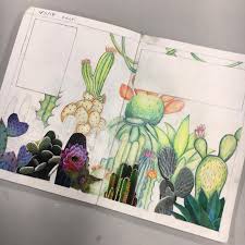 Year 7 Pattern Shape Thinking About Texture And Using A Sketchbook Page Better Sketch Book Sketchbook Pages Nature Art