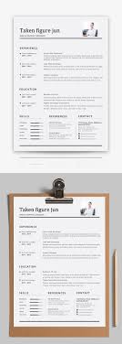 2 resume template in.docx format ( in a4 & us letter ). English Resume Template Word Template Word Free Download 400115556 Docx File Lovepik Com