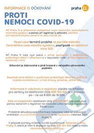Ze čtvrtka na pátek 4. Informace O Ockovani Proti Nemoci Covid 19 Letak Ke Stazeni Praha 11