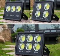 Projecteur Led imperméable 100w Etanche-IP66 pour l'extérieur, éclairage  mural moderne, idéal pour un jardin, facade, parking