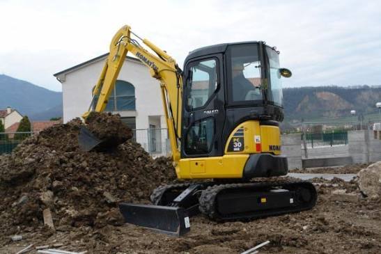 Komatsu PC30MRx Mini Excavator