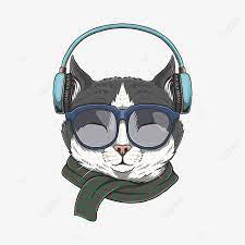 Check spelling or type a new query. Cat Wears Headphones Illustration Dj Clipart Accessory Animal Png And Vector With Transparent Background For Free Download