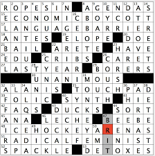 Maybe you would like to learn more about one of these? Rex Parker Does The Nyt Crossword Puzzle Literally Foundation Sat 6 23 18 Depart Unceremoniously In Slang 1991 Self Titled Debut Album Song That Debuted On Saint Jean Baptiste Day In 1880 Naira Spender