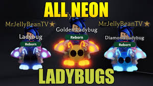 Hatching eggs is the primary way of unlocking pets and operate similarly to gifts but take longer to hatch. All Neon Ladybugs Adopt Me Giveaway Diamond And Golden Youtube