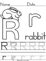 Here is a list of my free printable preschool worksheets and activities by skills they promote. Alphabet Letter R Rabbit Preschool Lesson Plan Printable Activities And Worksheets