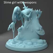 Slime Girl Twingoddessminiatures - Etsy