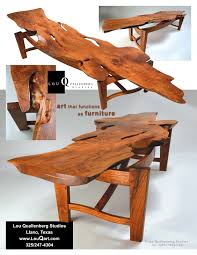 Mesquite Musings Two Sisters From One Amazing Tree Wood Slab Table Mesquite Furniture Log Furniture