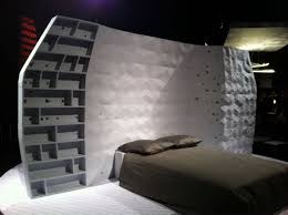Tailored murphy bed units transform the same little room into both a comfy bedroom and a functional but as the wonderful collection of bedrooms below showcases, you need not compromise on aesthetics for. Designers Showcase A Full Fledged 3d Printed Bedroom With Flexible Design Patterns Homecrux