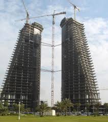 Bahrain World Trade Centre Construction Progress Archnet