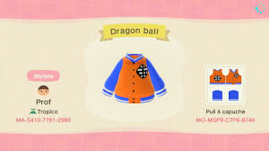 Dragon ball qr codes former antagonist in dragon ball z he goes on to team up with the z warriors and eventually becomes a good friend of gokus. Animal Crossing New Horizons Codes For Dragon Ball Clothing