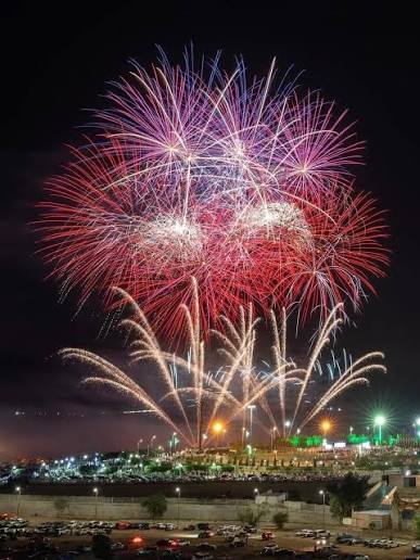 ✨ The sky is about to sparkle! Get ready for a spectacular National Day celebration as fireworks light up the skies across 9 cities in Saudi Arabia! 🇸🇦🎇 📅 Wednesday, September 23,