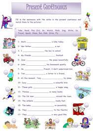Present Continuous Worksheet Free Esl Printable Worksheets Made By Teachers English Grammar For Kids Grammar For Kids English Worksheets For Kids