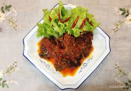 Rasamasa Dendeng Sapi Bumbu Cabai