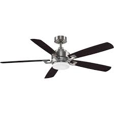 Fans for sale ceiling fan accessories fanimation ceiling fan with light led bulb bowl light fan light light. Fanimation Fp8003bbn Brushed Nickel Benito V2 52 5 Blade Indoor Ceiling Fan Light Kit And Remote Included Lightingdirect Com