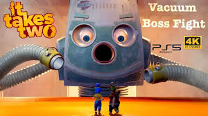 All the new ps5 games for 2021 and beyond. It Takes Two Vacuum Boss Fight Ps5 4k Hdr Gameplay In 2021 It Takes Two Gameplay Vacuum