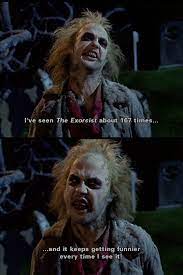 Lydia is an outcast and beetlejuice is pretty much the only who relates to her. Image 849016 Beetlejuice Know Your Meme