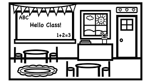 Download and use them in your website, document or presentation. Classroom Clipart And Dozens More Creative Coloring Themes