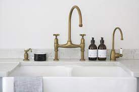Perrin Rowe Aged Brass Taps Hot Tap Large Butler Sink Longford Kitchen Design Scullery Run Brass Kitchen Faucet Brass Kitchen Tap Kitchen Sink Taps