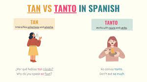 Tan vs Tanto in Spanish: When to Use, Practice Quiz & PDF