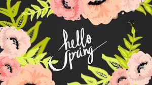 Hello Spring Dark By Cocorie D7ce1aw Jpg 1 920 1 080 Pixels Hello Spring Wallpaper Spring Wallpaper Wallpaper Iphone Summer
