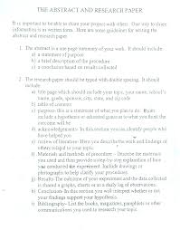For example, if your research paper is on literature, you can explain why the topic is relevant in the modern society. Science Fair Research Papers Lesson Science Fair Writing The Research Report Betterlesson