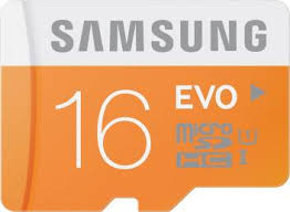 samsung evo 16 gb microsdhc class 10 48 mb s memory card