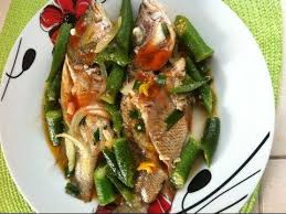 Lady finger is a type of green vegetable, long finger like, having a small tip at the tapering end. Caribbean Recipes Steam Fish And Okra A La Jamaica