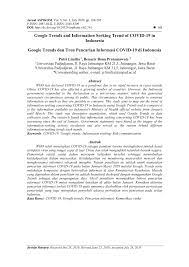 Mksd dari pt bona : Pdf Google Trends And Information Seeking Trend Of Covid 19 In Indonesia