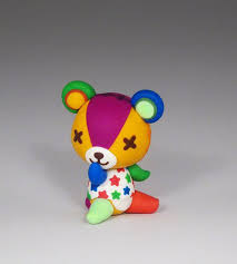 Biskit Animal Crossing New Horizons Gifts Handmade Ooak Animal Crossing Stitches Fimo Sculpture Animal Crossing Fan Art Animal Crossing Polymer Clay Crafts