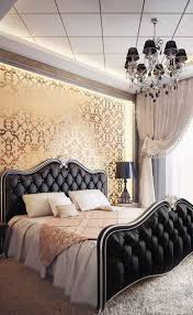 Luxury Black And Gold Bedroom Furniture Luxurious Black And Gold Bedroom With An Amazing Design Luxurious Bedrooms Romantic Bedroom Design Master Bedroom Design