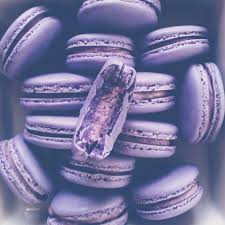 French president emmanuel macron squared off against a pair of youtube stars in an anecdotes contest that had critics rolling their eyes even as the video went viral with more than 11.5. Ube Macarons By Noeycakes Macarons Filling Recipe Macaron Filling Filling Recipes