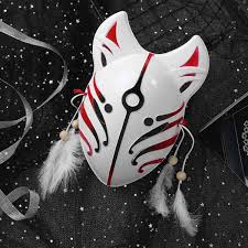Maybe you would like to learn more about one of these? Anime Demon Slayer Fox Mask Hand Painted Japanese Mask Full Face Masquerade Festival Mask Ball Kabuki Kitsune Masks Cosplay Prop Boys Costume Accessories Aliexpress