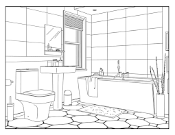 Push pack to pdf button and download pdf coloring book for free. Bathroom Around The House Coloring Pages For Adults 1 Etsy