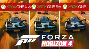 Xbox one s vs xbox one x. Forza Horizon 4 Comparison Xbox One Vs Xbox One S Vs Xbox One X Youtube