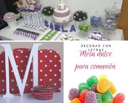 Para la primera comunión por lo general se usan las flores de color blanco que simbolizan la purez e inocencia y también las flores de color amarillo. Decoracion De Comunion Centro De Mesa Para Comunion Original Con Letras De Madera Blog De Cestaland