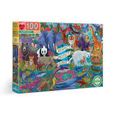 Product title all good things are wild and free 300 piece puzzle,. Planet Earth 100 Piece Puzzle Eeboo