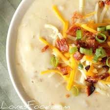 Baked Potato Soup In A Slow Cooker Recipe Recipe Slow Cooker Soup Recipes Slow Cooker Baking