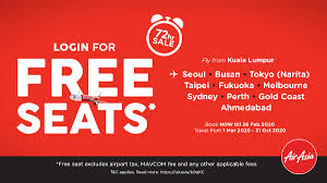 Grab your seats before it is gone!!! Airasia X Launches First Ever Long Haul Free Seat Sale Airasia Newsroom