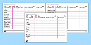 Jump to oodles of free practice pdf worksheets below Number Words And Digits Writing Practice Worksheet Worksheet Pack