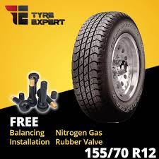 Harga tayar kereta viva 12. 155 70r12 Goodyear Gps2 Installation Viva Kancil Tyre Tayar Shopee Malaysia