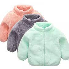 Kids Baby Winter Clothes Zipper Coat Outwear Winter Baby Clothes Baby Girl Clothes Winter Newborn Winter Clothes