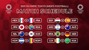 Olympic track and field trials at hayward field on june 20, 2021, in. Match Schedule Olympics Tokyo 2021 Group Stage Jungsa Football Youtube