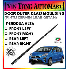 Namun begitu, harga yang dinyatakan adalah untuk rujukan sahaja, mungkin berbeza mengikut interest rate terkini. Perodua Alza Door Glass Outer Moulding Pintu Cermin Luar Getah 1pcs 1set4pcs Shopee Malaysia