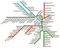 De stora trädalléerna och öppna ytorna har verkligen atmosfär. Stockholms Tunnelbana