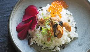 Maybe you would like to learn more about one of these? Uni Don Sea Urchin With Japanese Rice Pickled Beetroot
